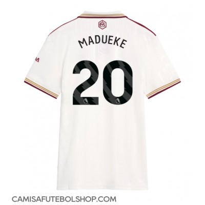Camisa de time de futebol Arsenal Noni Madueke #20 Replicas 3º Equipamento Feminina 2025-26 Manga Curta Camisa de time de futebol Arsenal Noni Madueke #20 Replicas 3º Equipamento Feminina 2025-26 Manga Curta